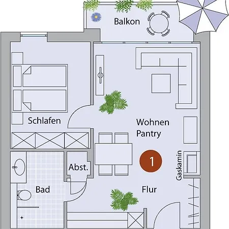 Apartment Deichgraf *