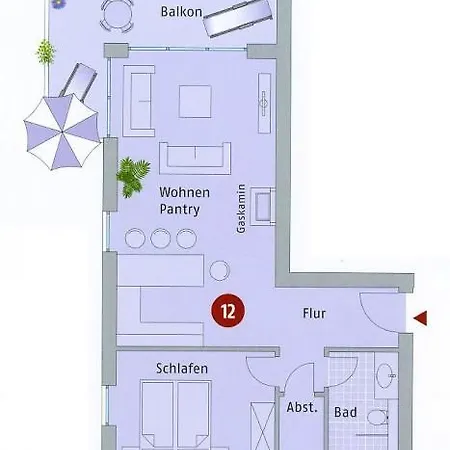 Appartement Deichgraf